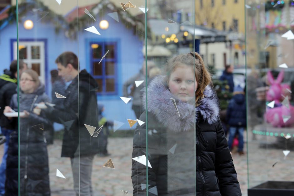 Žuvienė viliojo klaipėdiečius į Teatro aikštę