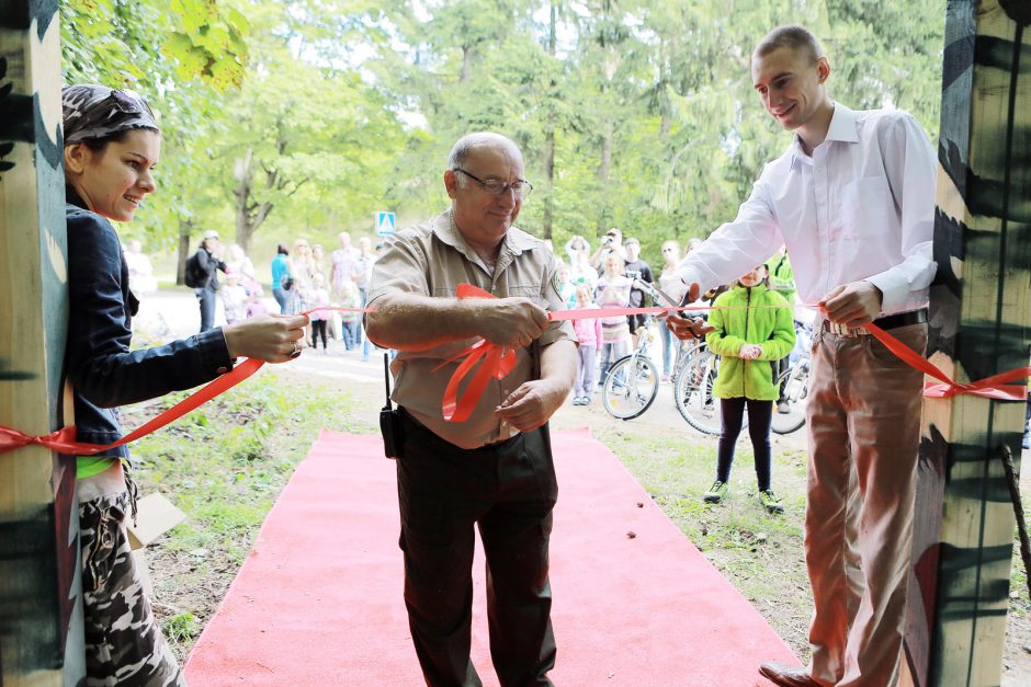 Atidarytas sveikatingumo takas Smiltynėje