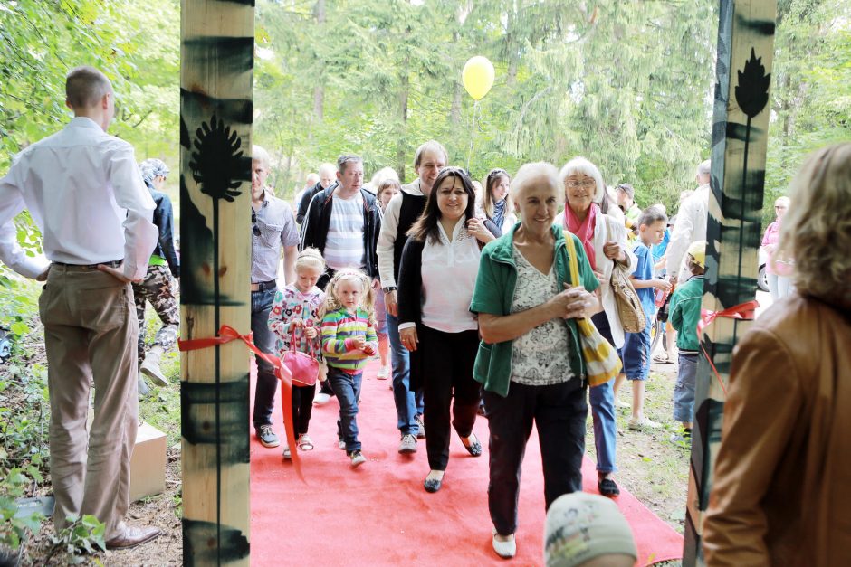 Atidarytas sveikatingumo takas Smiltynėje