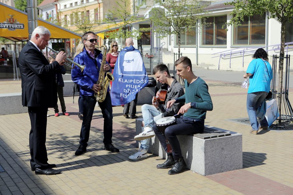 Klaipėdiečiai šventė Tarptautinę džiazo dieną