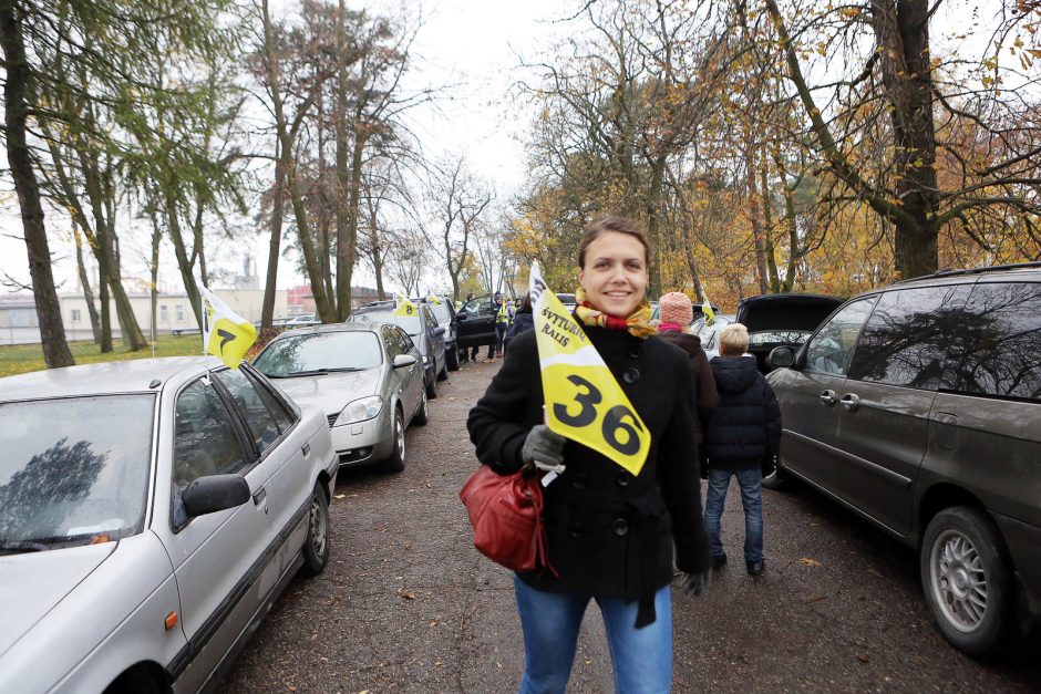 Pirmasis Švyturių ralis užbūrė dalyvius