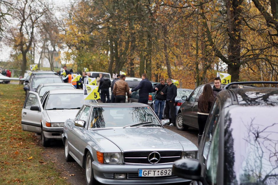 Pirmasis Švyturių ralis užbūrė dalyvius