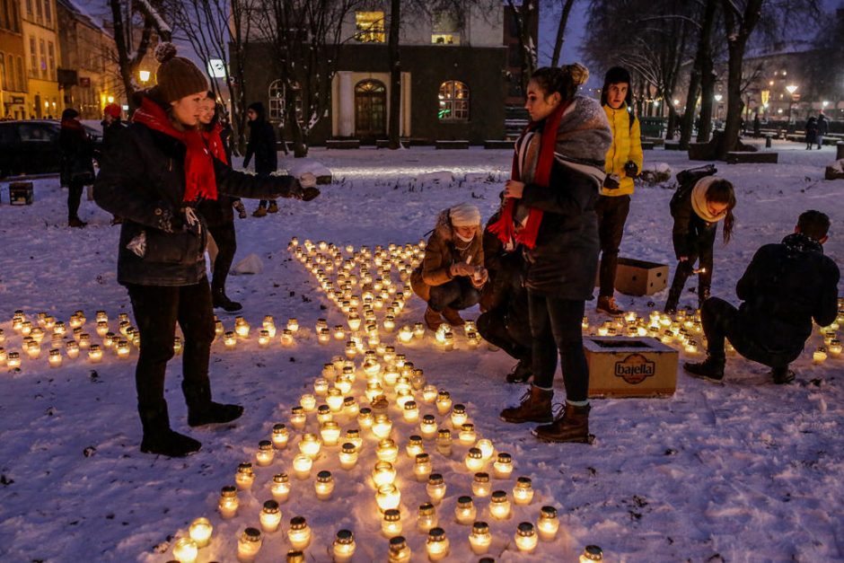 Maltiečiai įžiebė gerumo žvaigždę