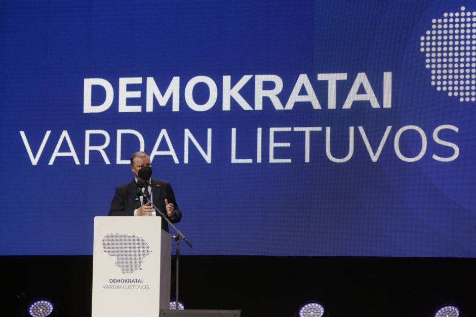 Demokratų sąjungai „Vardan Lietuvos“ vadovaus S. Skvernelis