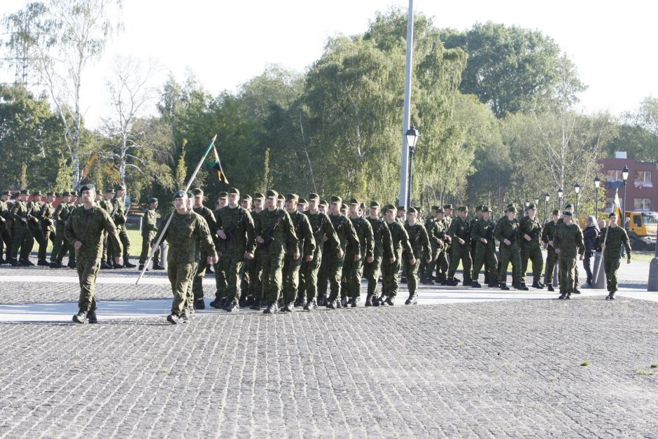 Uostamiestyje prisiekė savanoriai