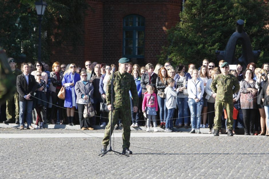 Uostamiestyje prisiekė savanoriai