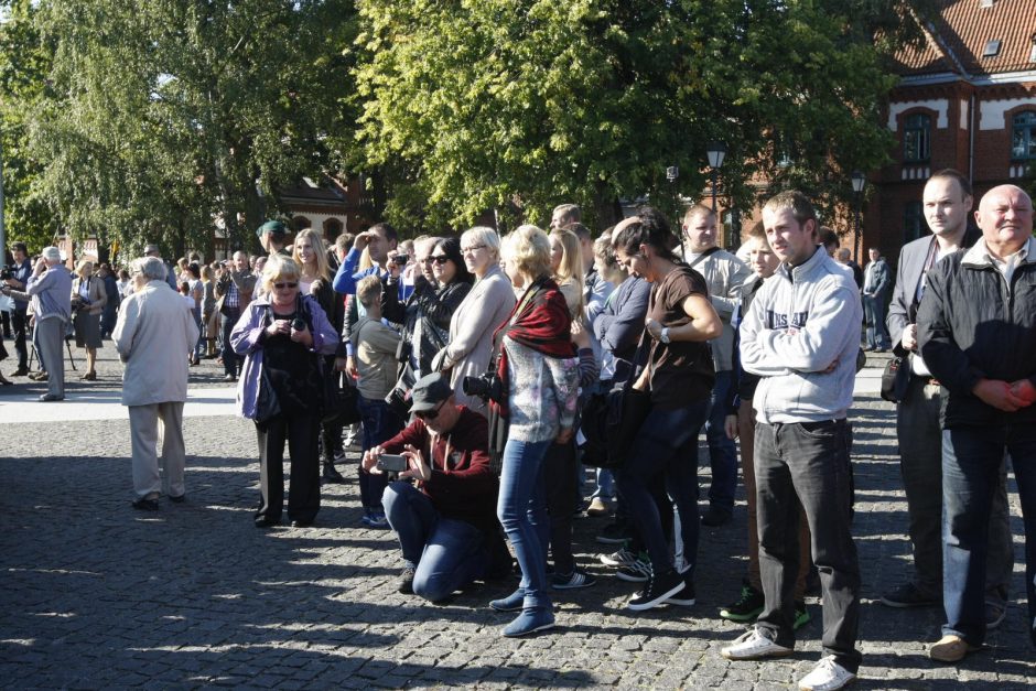 Uostamiestyje prisiekė savanoriai