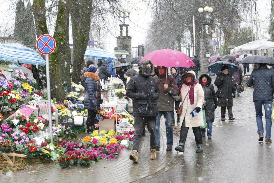 Vykusiems į kapines – išbandymas oru