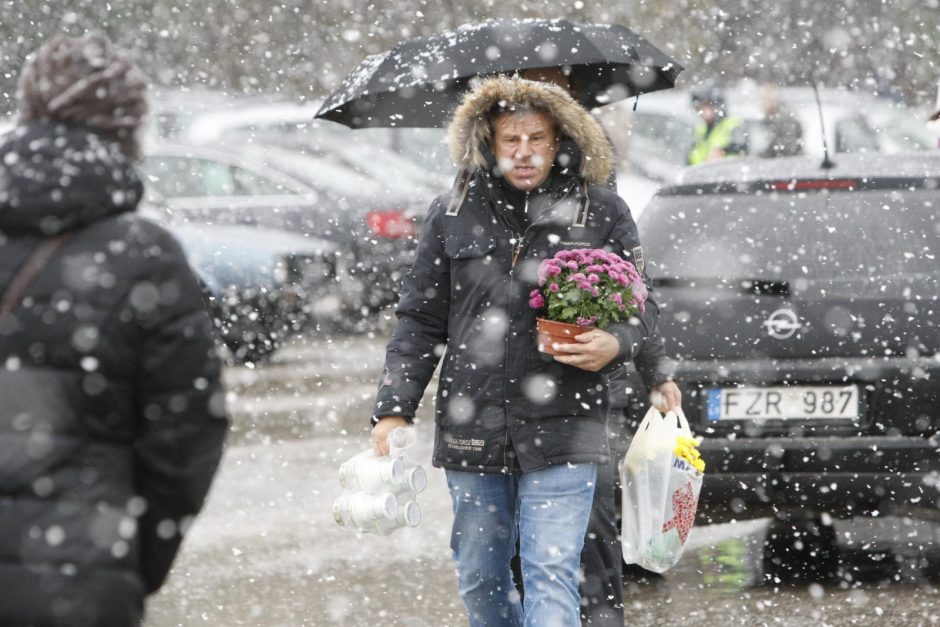 Vykusiems į kapines – išbandymas oru