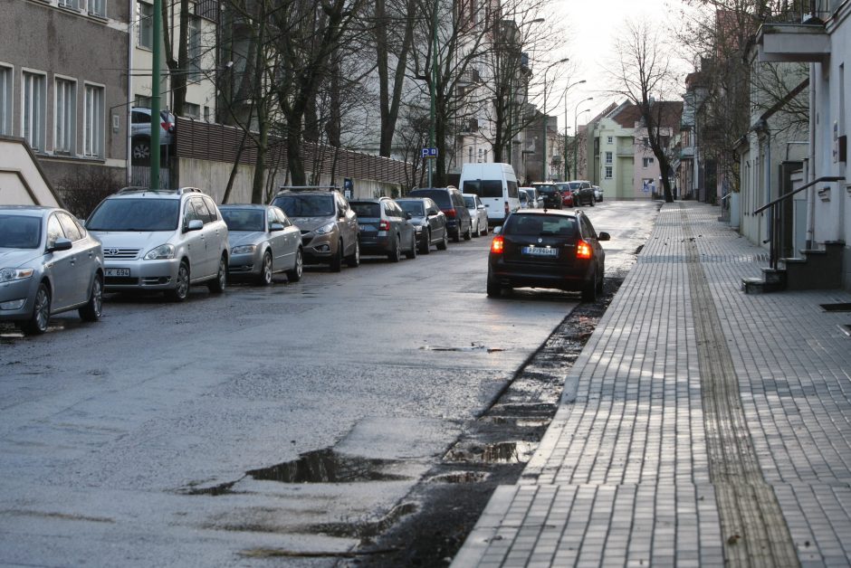 Puodžių gatvės remontas atidėtas