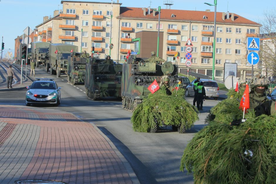 Klaipėdoje – iškilmingas kariuomenės dienos minėjimas