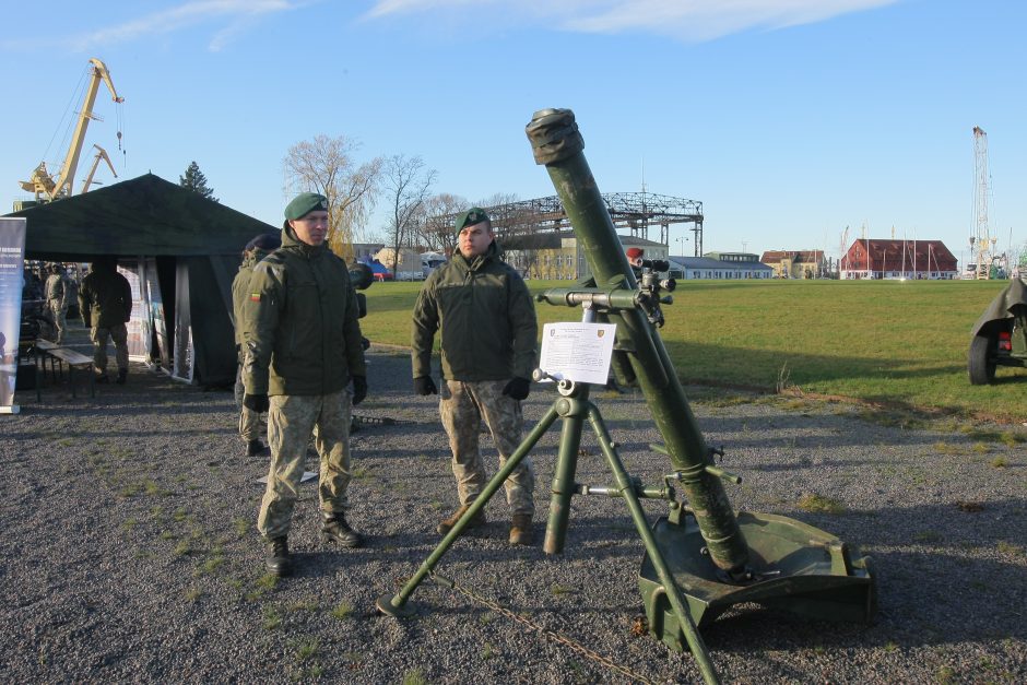 Klaipėdoje – iškilmingas kariuomenės dienos minėjimas