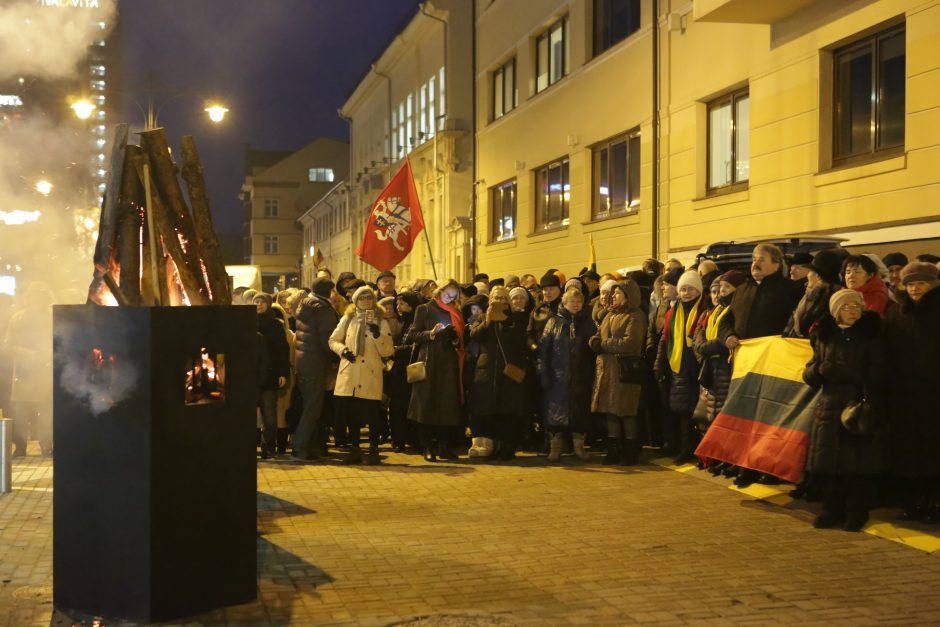 Klaipėdoje prie laužų – istorijos liudininkų susitikimai