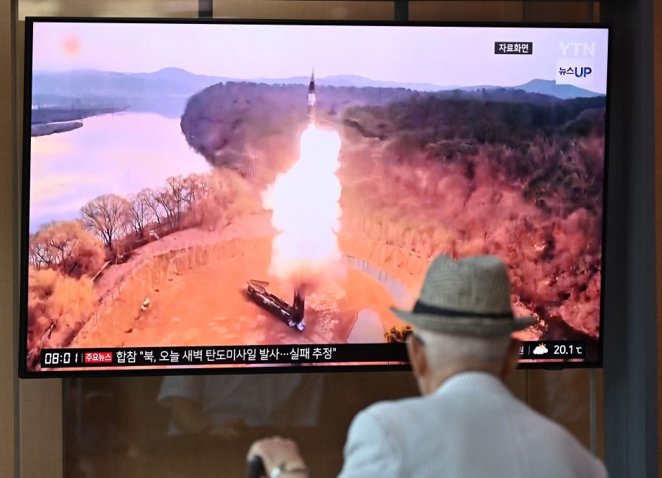 Seulas: Šiaurės Korėjos raketos bandymas buvo nesėkmingas