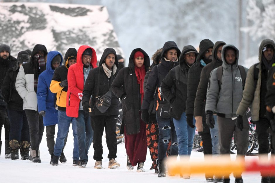 Rusija pernai deportavo dešimtis tūkstančių migrantų