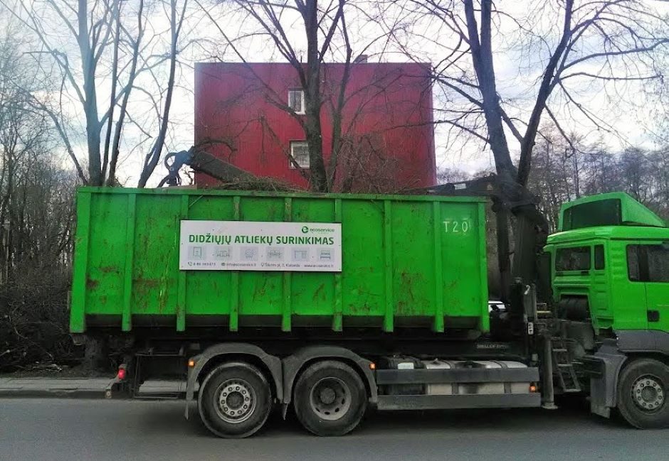 Šį savaitgalį didžiosios atliekos bus surenkamos šiaurinėje Klaipėdos dalyje 