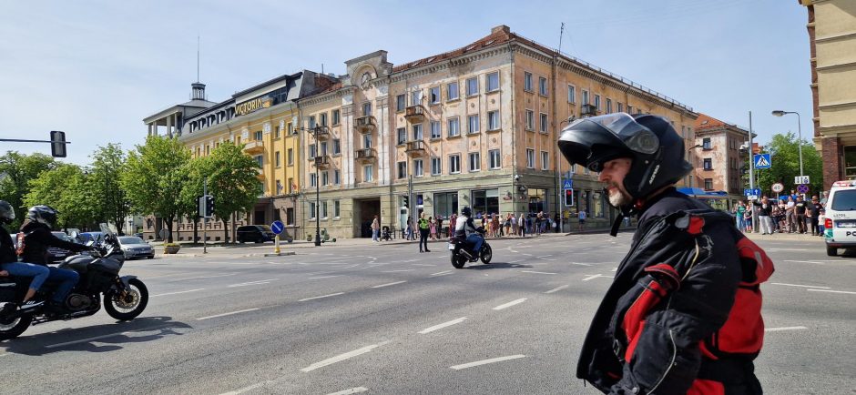 Motociklininkų sezonas Klaipėdoje – atidarytas