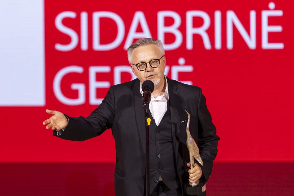 „Sidabrinių gervių“ apdovanojimuose triumfavo M. Kavtaradzės, D. Narkevičiaus filmai