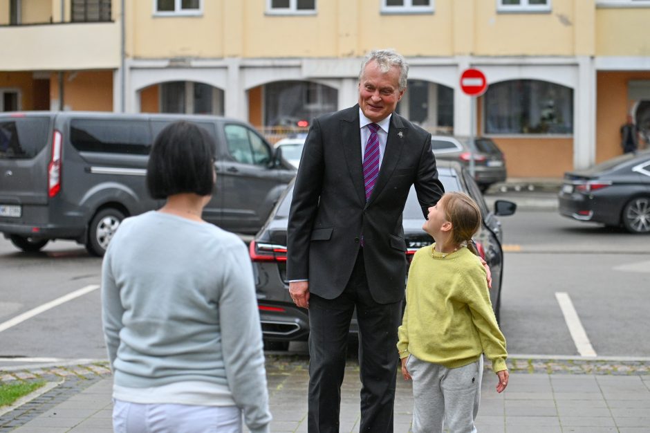 Nepaisant planų mažinti paramą Ukrainai, G. Nausėda Vokietiją laiko patikimu partneriu