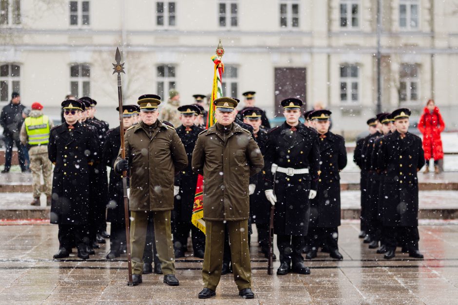 Vilniuje – Lietuvos kariuomenės dienos rikiuotė ir karių paradas