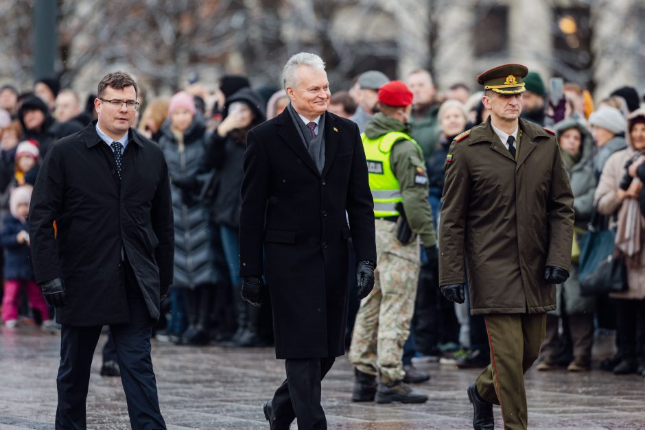 Vilniuje – Lietuvos kariuomenės dienos rikiuotė ir karių paradas