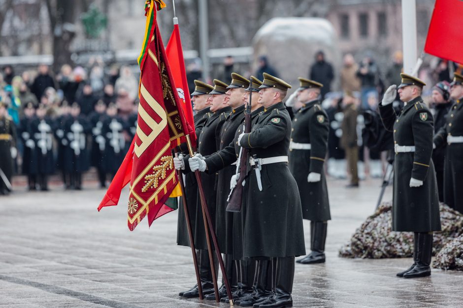 Vilniuje – Lietuvos kariuomenės dienos rikiuotė ir karių paradas