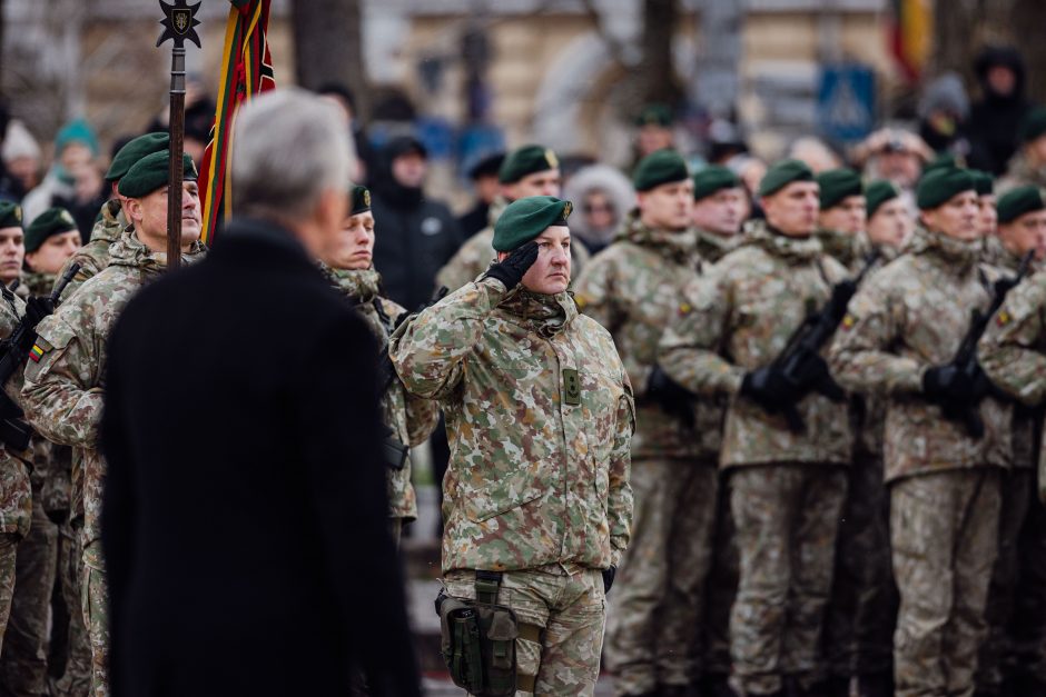 Vilniuje – Lietuvos kariuomenės dienos rikiuotė ir karių paradas