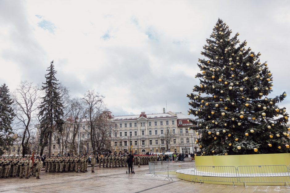 Vilniuje – Lietuvos kariuomenės dienos rikiuotė ir karių paradas