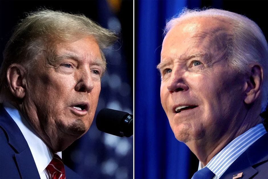 J. Bidenas ir D. Trumpas dalyvauja rinkimų kampanijoje Niujorke