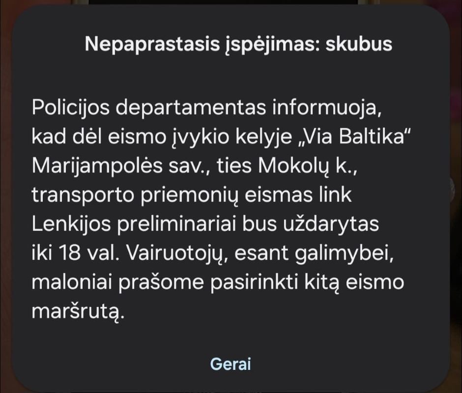 Po dviejų avarijų sustabdytas eismas kelyje „Via Baltica“: vienas vairuotojas žuvo vietoje