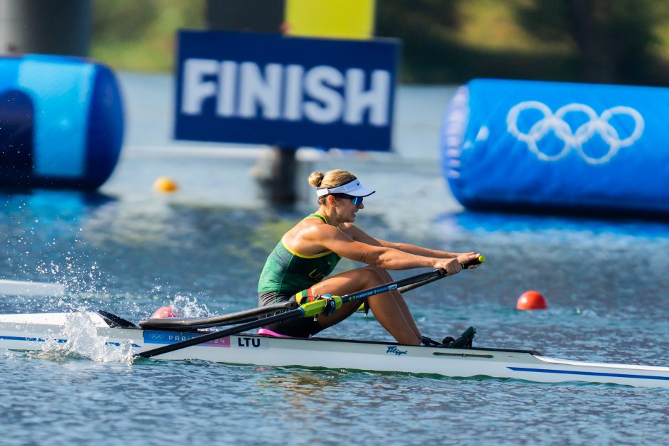 V. Senkutė olimpinėse žaidynėse iškovojo vietą finale