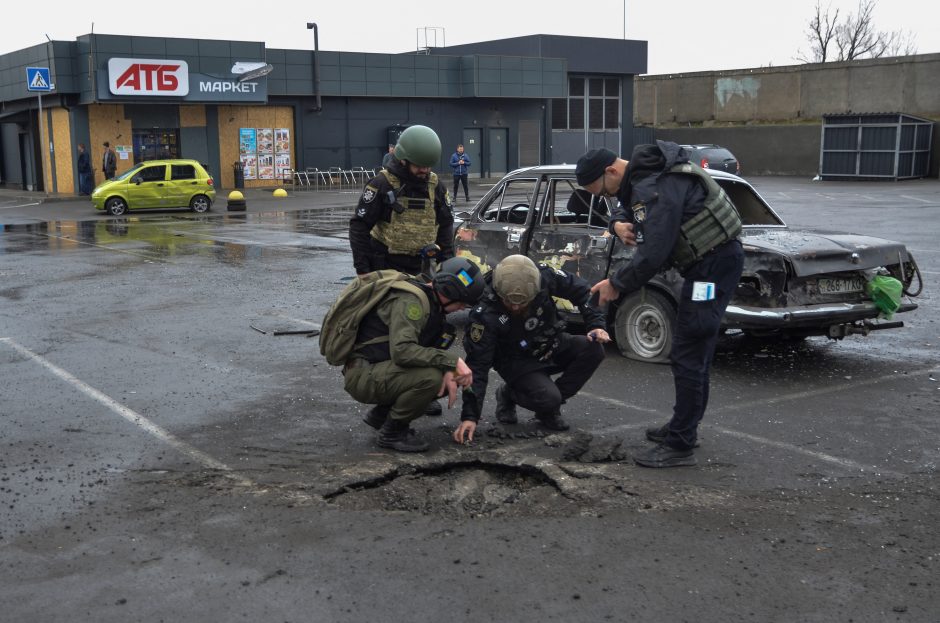 Ukrainos gynybos ministras: Rusija nuo spalio paleido per 820 sparnuotųjų raketų