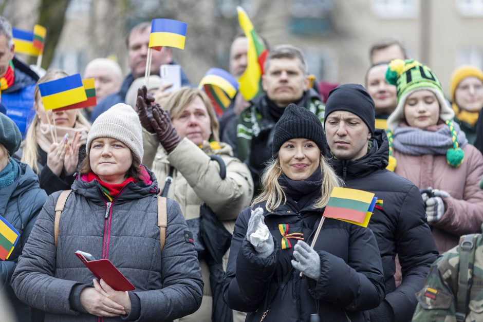 Keli tūkstančiai žmonių Vilniuje susirinko švęsti Nepriklausomybės atkūrimo