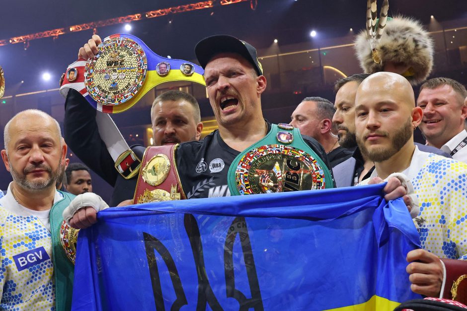 O. Usyk – pasaulio sunkiasvorių bokso čempionas: jis padarė tai, ko nepadarė niekas, įspūdinga