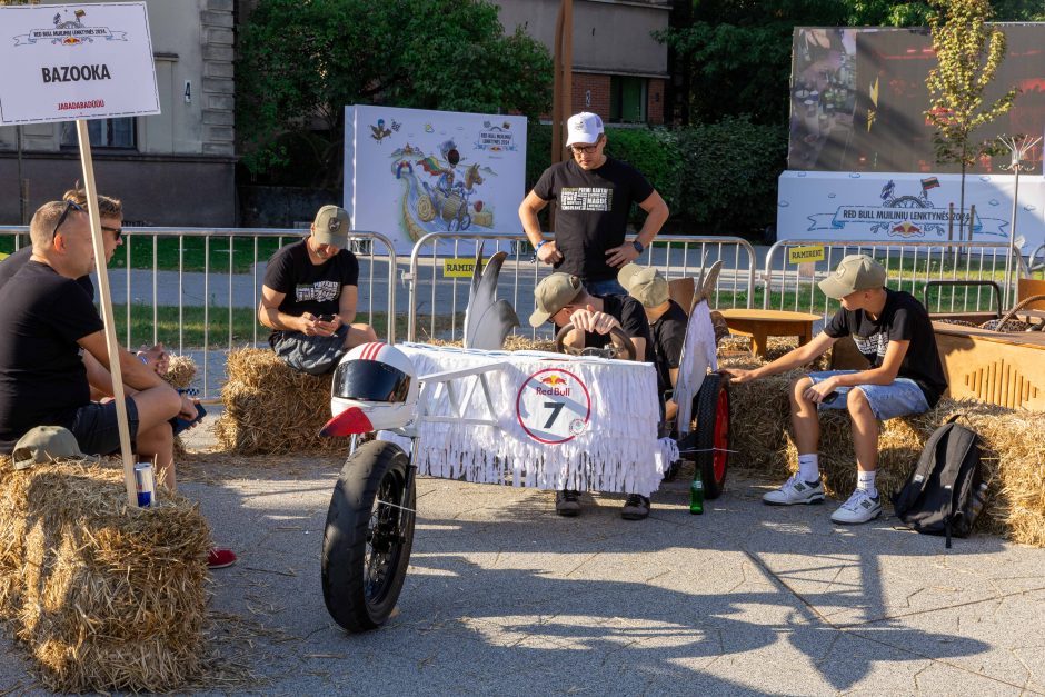 „Jabadabadū“ nuo kalno: muilinių lenktynėse – humoras ir kūrybiškumas