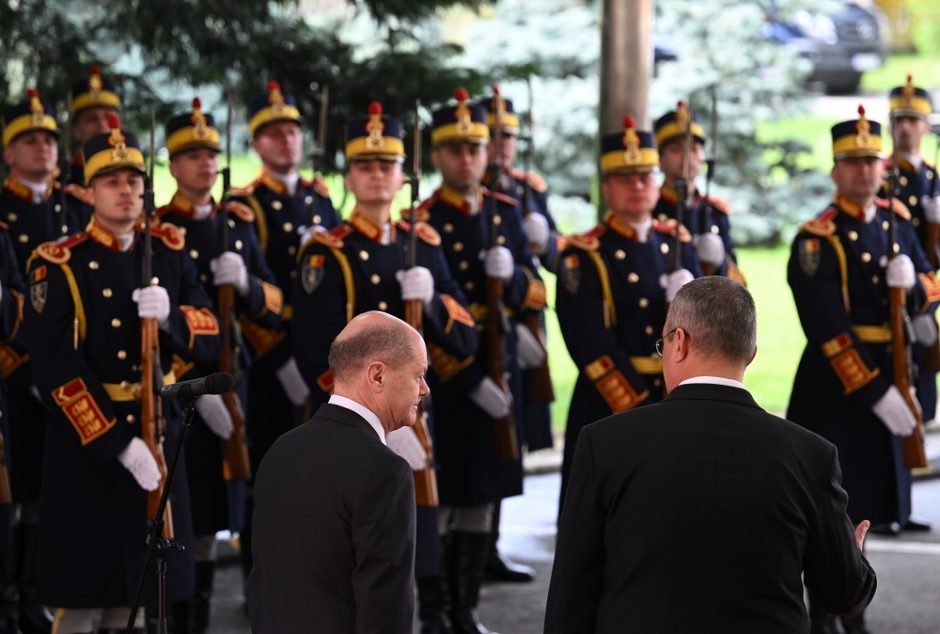 Bukarešte susitinka Rumunijos, Vokietijos ir Moldovos vadovai 