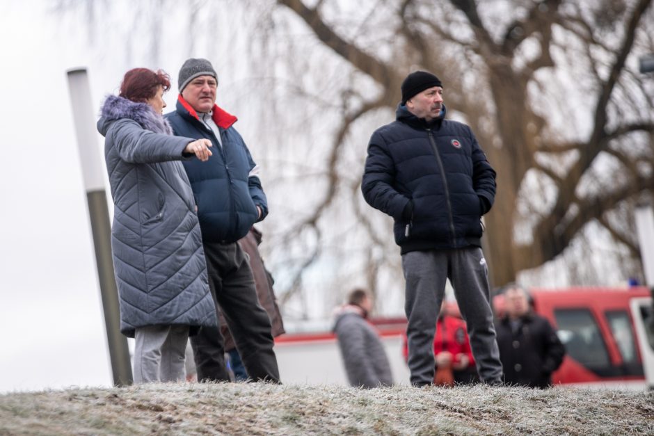 Nustatyta upelyje Garliavoje rasto negyvo vyro tapatybė