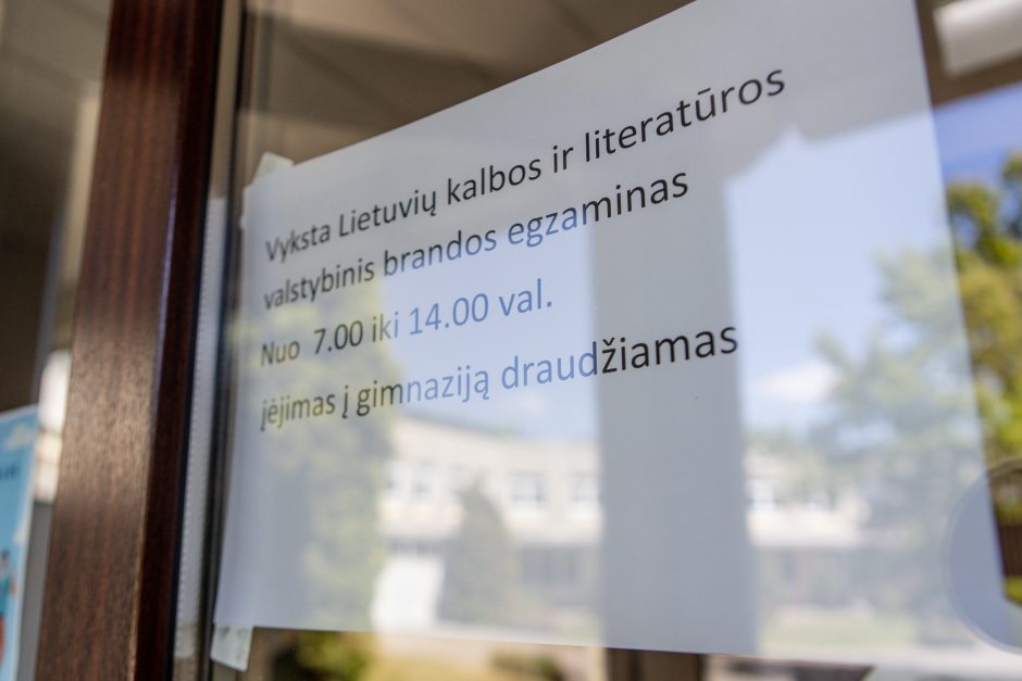 Jaudulys po pirmojo egzamino: baisu pagalvoti, ką mes ten prirašėme