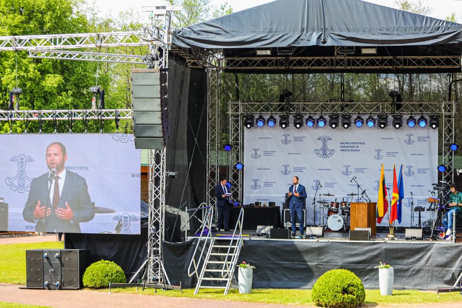 Kauno prekybos, pramonės ir amatų rūmai iškilmingai apdovanojo verslą ir akademinę bendruomenę