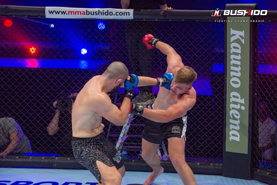 Šeštadienį įvyko KOK / MMA bušido turnyras