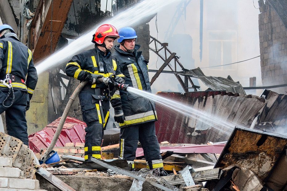 Rusijos raketai pataikius į Ukrainos Vinycios regioną sužeisti trys žmonės