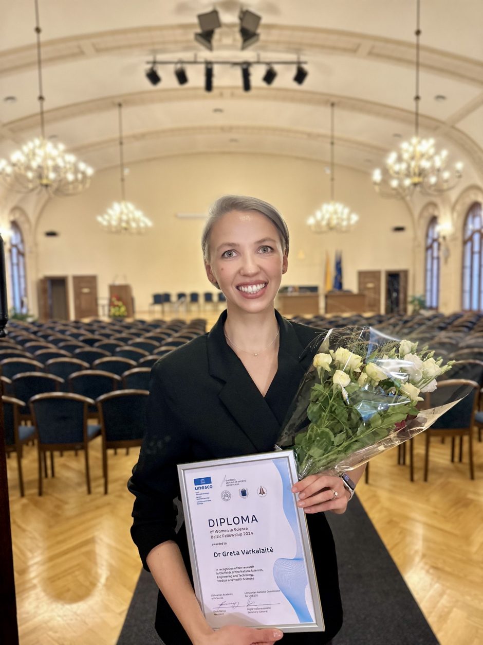 Prestižinės UNESCO premijos „Moterims moksle“ laureatė: mokslas tuo ir žavus – jis pilnas netikėtumų