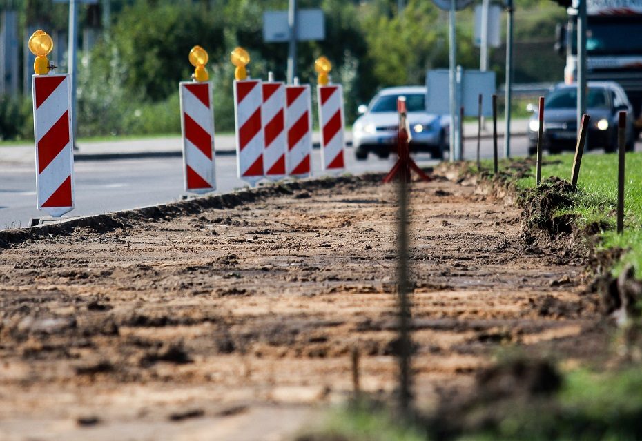 Ruošiamasi rekonstruoti kelio Vilnius–Utena ruožą Utenoje