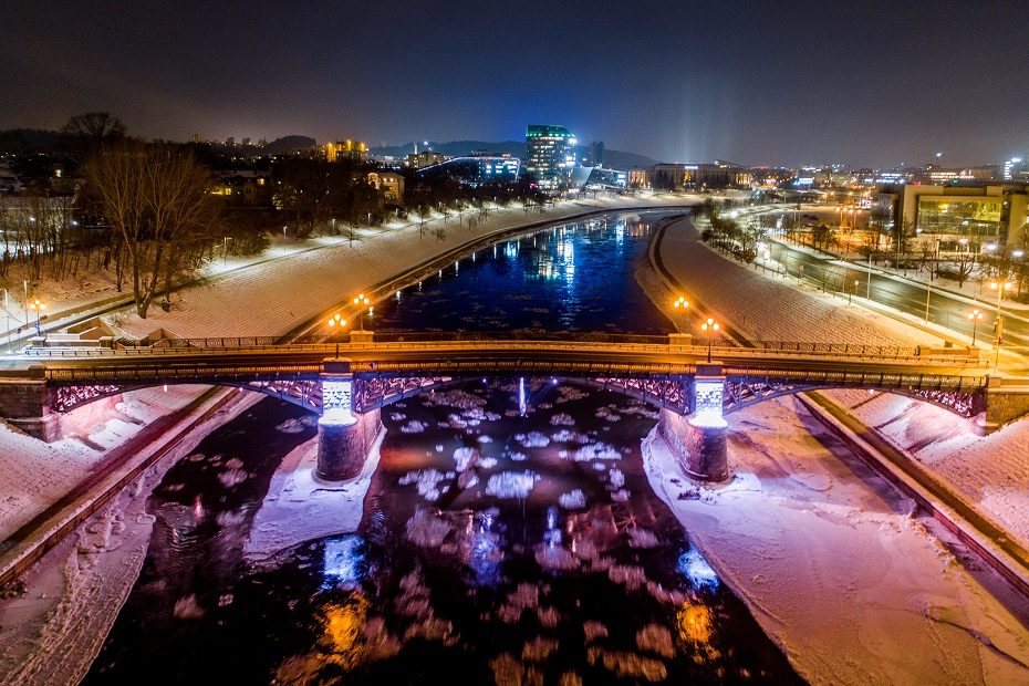 Sostinėje baigtas tvarkyti Žvėryno tiltas