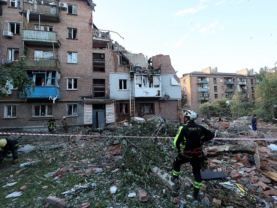 Per raketų ataką prieš rusų kontroliuojamą Luhanską žuvo trys žmonės