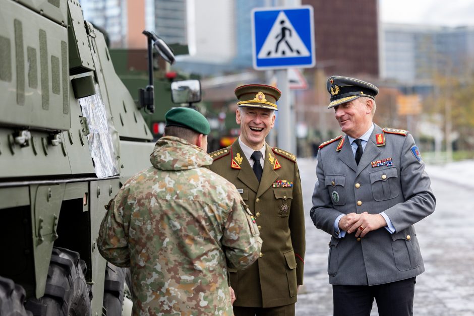  NATO korpuso vadas: Lietuva priėmė teisingus sprendimus, reaguodama į grėsmes