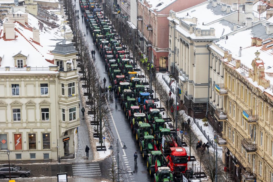 Sunerimo dėl protestuojančių ūkininkų reikalavimų: negalima daryti kompromisų gamtos sąskaita