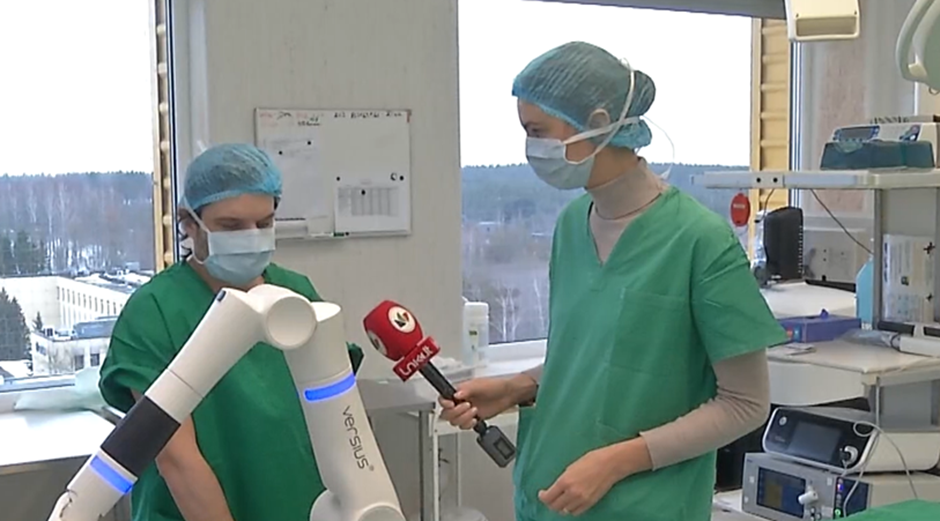 Atliekamos roboto asistuojamos operacijos: kokia iš to nauda pacientui? 