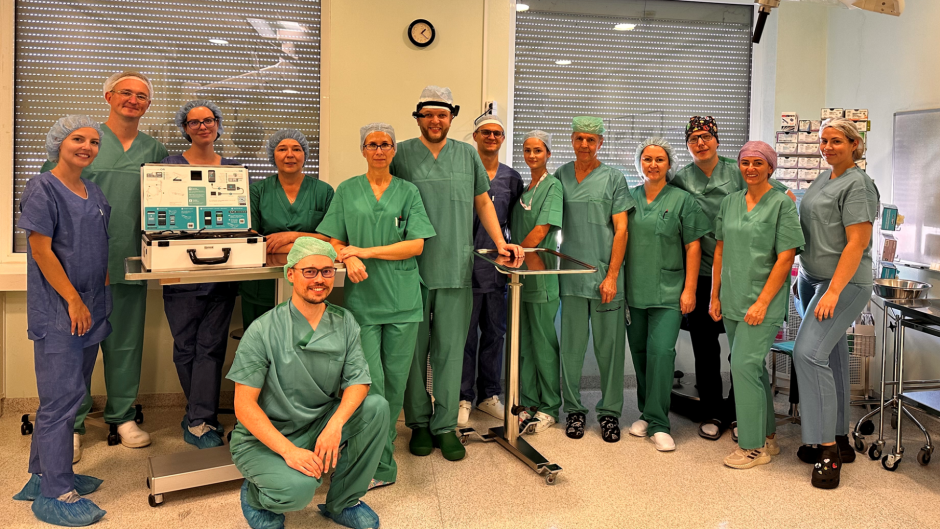 Santaros klinikose pirmąkart atliktos operacijos transliuojant vaizdą medikams Ispanijoje