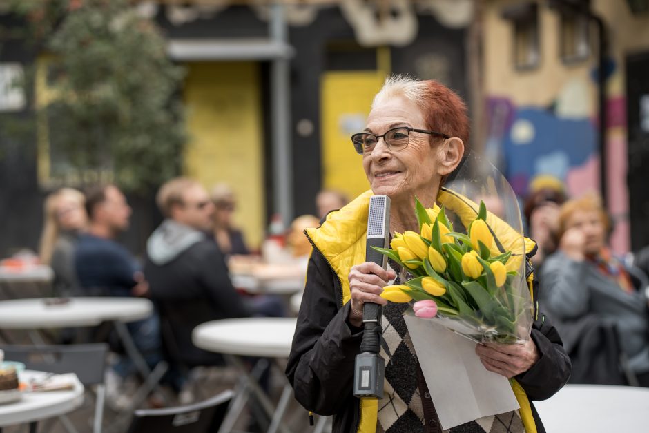 Kiemo galerijos gimtadienyje – garbūs svečiai ir palaikymo žinutės Izraeliui